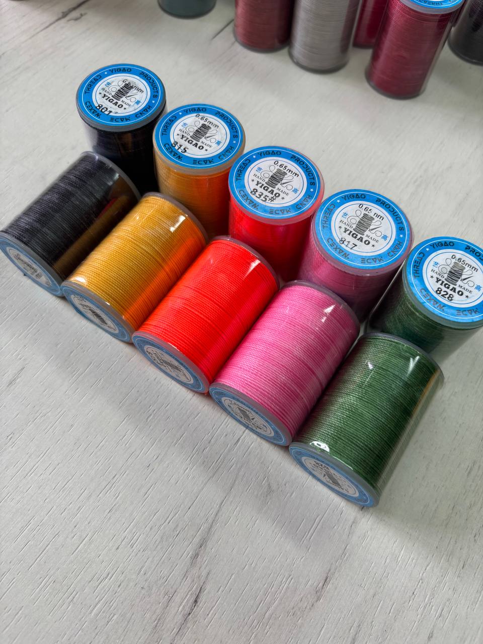 Нить вощеная кручёная "Yigao" 2