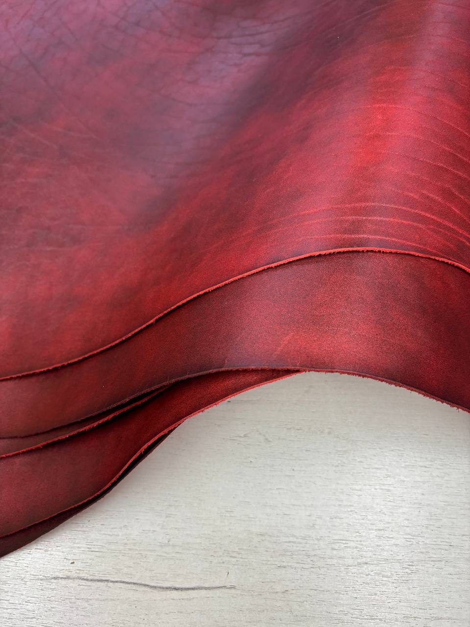 Вороток "Гранж" в цвете рубин 2