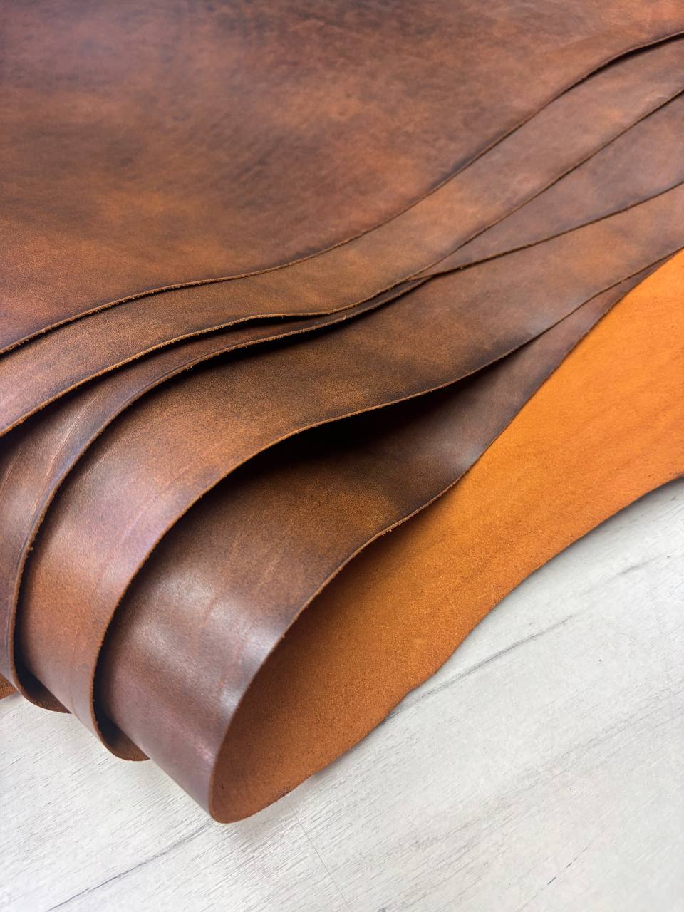 Вороток "Гранж" в цвете охра 2